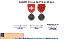 Desktop Screenshot of decorations-medailles.ch